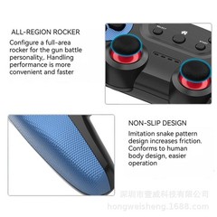 X2 Blue Retro Game Console Wireless TV Stick Dual Controller HDMI Plug