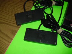 Sega Master System console w/ Control Stick & 2 controllers & Light Gun TESTED!