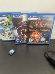 Original Sony PlayStation PS Vita Console PCH-1000 32 GB OriginalCord,Case4games
