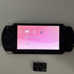 Sony PSP 2000 – Piano Black – Good Condition Working And Tested + 8GB Memory Jp