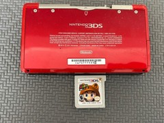 Nintendo 3DS XL Handheld Game Console Only RED-001 Red/IT WITHOUT CHARGER