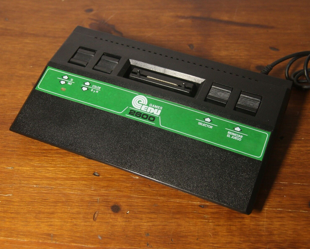 Vintage Atari 2600 Clone Argentina Rare Edu Games Bootleg