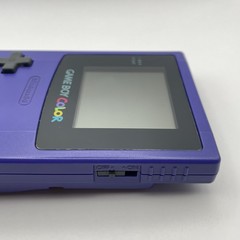 Nintendo Game Boy Color Grape Purple CGB-001 GBC Tested Working Japan