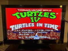 Super Nintendo SNES Jr Console Bundle 13 Games Mario TMNT Starfox & More Tested!