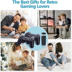 Retro Game Console, Retro Gaming Console with Built-in 9 Emulators, 25200+Gam…
