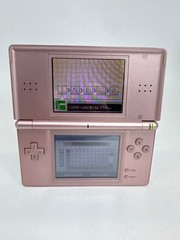 Nintendo DS Lite USG-001 Metallic Rose Console #49 Bad Hinge