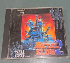 Metal Slug 2 Neo Geo CD NEAR MINT! Missing Spine Card!
