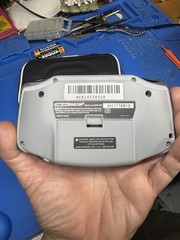 DMG Classic Gray Gameboy Advance Backlit IPS Screen GBA Nintendo V5 Pouch 80s