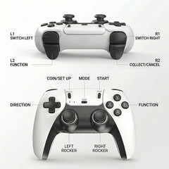 Retro Gaming Console Plug & Play Game Console for TV, 4K HD HDMI Video Console w