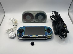 Sony PSP-1001B2 Handheld Star Wars Spider-Man 2 UMD Games Case Charger TESTED