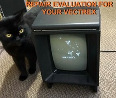 Repair Evaluation Upgrade Vectrex 3000 GCE CONSOLE Rebuilt Top Quality