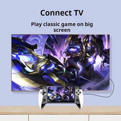 New X9 Handheld Game Console 1500Mah 5.5-Inch IPS Screen Video Game Console 8GB
