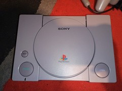 Sony PlayStation 1 SCPH-7001 Controller & Cords Tested & Works
