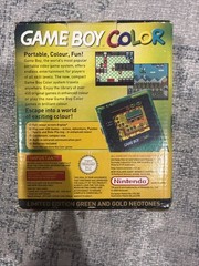 Limited Edition Ozzie Ozzie Ozzie Green & Gold Gameboy Color In Box