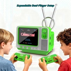 Mini Retro Game Console – 2-Player Support & Expandable with TF Card Included