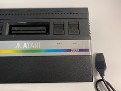 Atari 2600 Junior Jr Rainbow Video Game Console System w/ Controller (READ DESC)
