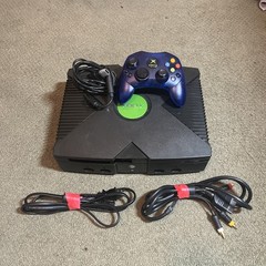 Original Microsoft Xbox Console Bundle w/ Controller AV Power Cord TESTED WORKS