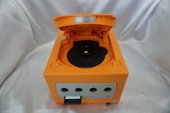 Nintendo GameCube Console Orange DOL-001 NTSC-J Tested Works