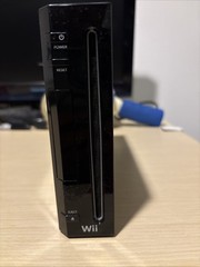 Black Nintendo Wii RVL-001 White *Console Only* Works Well