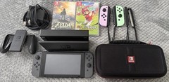 Nintendo Switch Console System Gray, HAC-001 Value Bundle