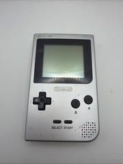 Nintendo Game Boy Pocket MGB-001 Silver Portable Handheld Console Tested Working