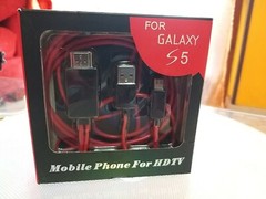For Samsung Galaxy S5 MHL Micro USB to HDMI 1080P HD TV Cable Adapter Converter
