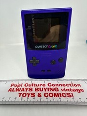 1998 Nintendo GameBoy Color Grape Purple Handheld System CGB-001 Inv-1981