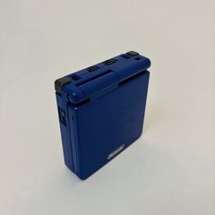 Nintendo Blue GameBoy Advance SP With Ms. Pac-Man Video Game Tested Working READ