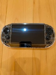 Sony PS Vita PCH-1000 Black Console Tested Working Japan Charger Case