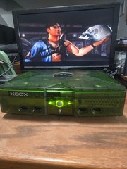 Microsoft Original Limited Green Edition Xbox Console Only Tested/Working