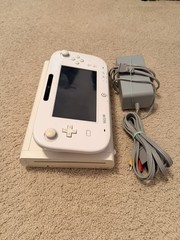 Nintendo Wii U Premium Set White Working 8GB No Box Japanese Region Code