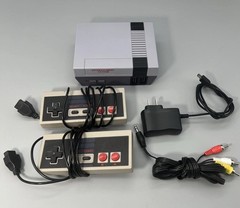 Mini NES Gaming Console 500+ Games 2 Controllers and Cords Tested & Working