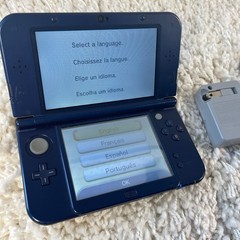 Nintendo New 3DS XL Galaxy Edition Handheld Console System RED-001 Tested