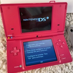 Nintendo DSi Pink Handheld Console System TWL-001 Complete in Box CIB Works