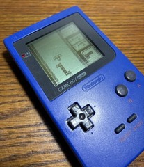 Gameboy Pocket Nintendo Blue Tested Working Original Authentic MGB-001 *READ*