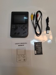 Game Box Plus 500 in 1 Handheld Gamepad – NEW 500 Games Black Battery And Charge