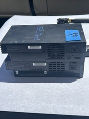 Sony PlayStation 2 PS2 Fat Console Lot SCPH‑30001 39001 W Adapters Defective