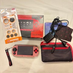 SONY PSP Value Pack PSPJ-30026 PlayStation Portable Japan Console Tested Used