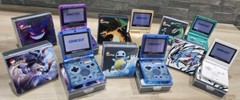 Nintendo Gameboy Advance SP Pokémon Reshell Choose your favorite color