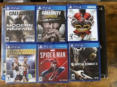 Sony PlayStation 4 The Last of Us Remastered 500GB Console Bundle W/6 Games