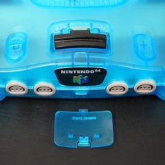 Nintendo 64 N64 Ice Blue Replacement Shell Console NUS-001 (JPN) REGION FREE