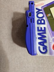 Nintendo GameBoy Color Console Grape ModelCGB-001 With Original Box Tested Works