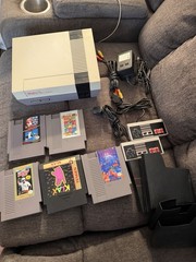 Nintendo Entertainment System Home Console NES With Games