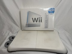 Wii Sports CIB White Console W/ Wii Fit Board (Matching Serial Numbers) Tested
