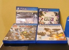 Sony PS4 W/New Controller & 4 Games CUH-1115A 500GB Console Works Great!!
