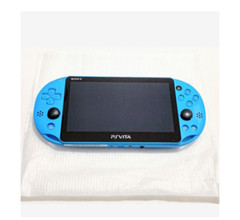 Near Mint SONY PCH-2000 ZA23 PS Vita Aqua Blue Console Wi-Fi model JAPAN F/S