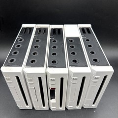 AS-IS For PARTS/REPAIR Lot of 5 Nintendo Wii RVL-001 Consoles Systems Broken