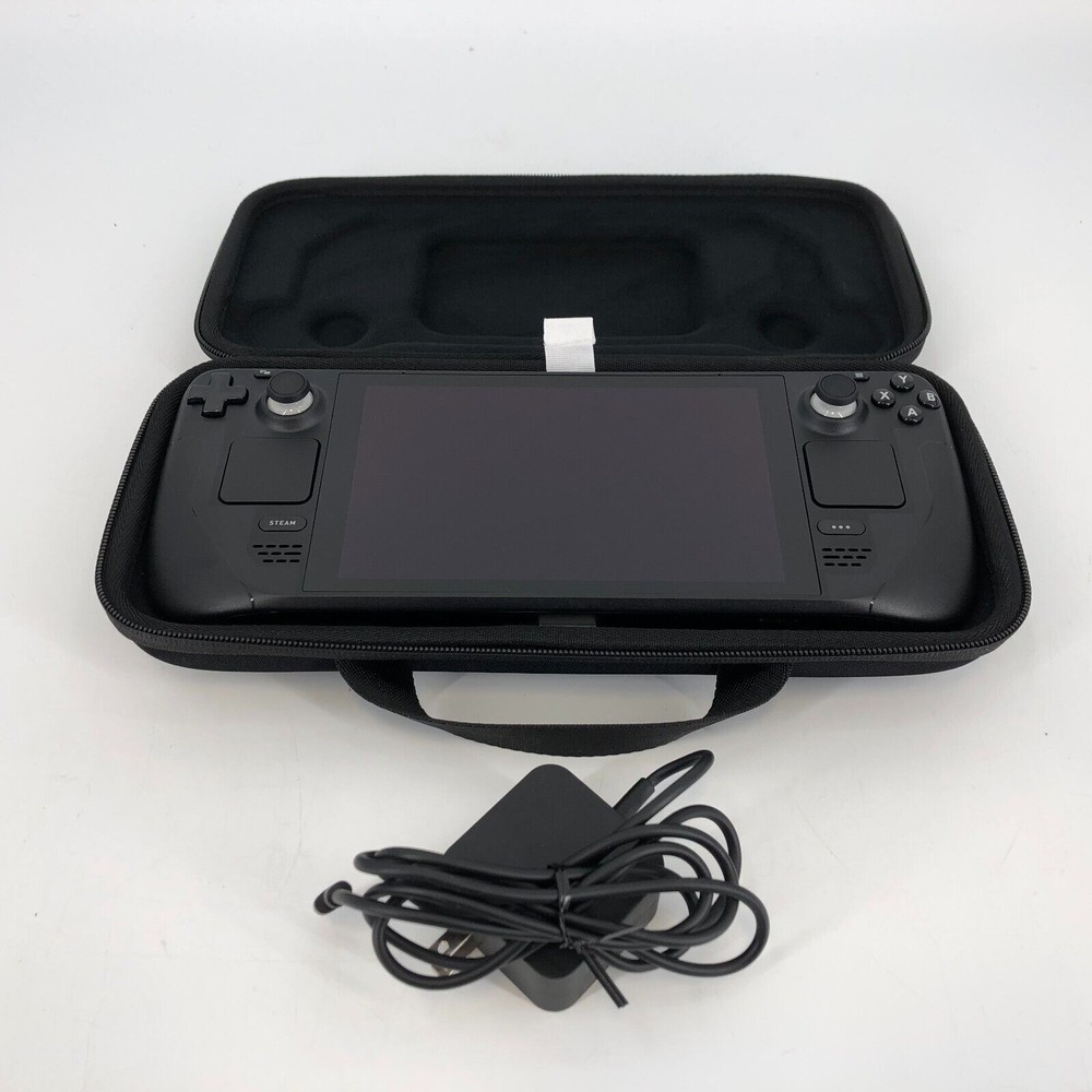 Valve Steam Deck Black 512GB – Excellent Condition w/ Case + Charger