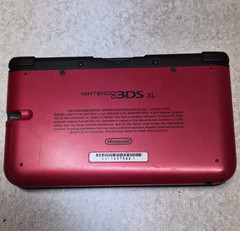 Nintendo 3DS XL Handheld System Red/Black 3D Capability Headphone Jack