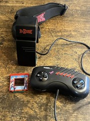 Vintage 1995 Tiger Electronics R-Zone Head Gear Vr W/ Sega Virtua Fighter TESTED